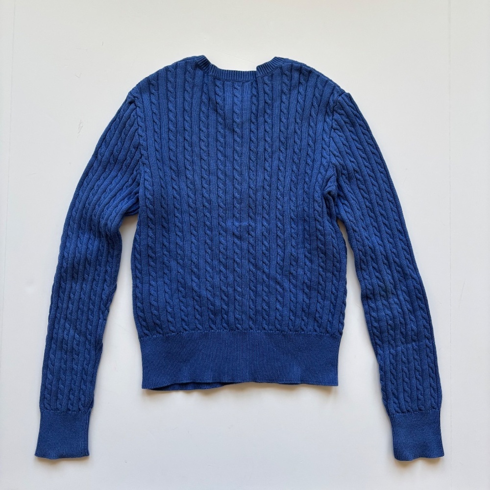 Polo Blue Cardigan Sweater - Picture 6 of 8